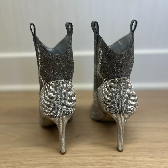 Rhinestone Booties Never Worn Gianni Bini - Picture 4 of 5